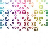 Colorful Donuts Background Creative Design Templates N15
