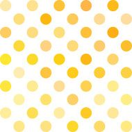 Yellow Polka Dots Background Creative Design Templates N3