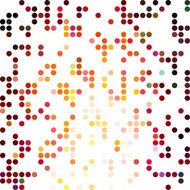 Colorful Random Dots Background Creative Design Templates N33