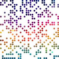 Colorful Random Dots Background Creative Design Templates N35