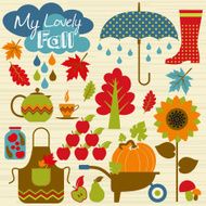 Autumn natutre illustration N4