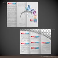 Tri Folder Brochure - Leaflet mock up N11
