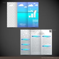 Tri Folder Brochure - Leaflet mock up N13