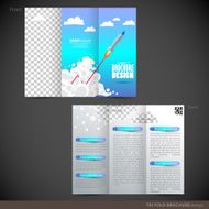 Tri Folder Brochure - Leaflet mock up N14