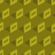 Vector modern app seamless background design
