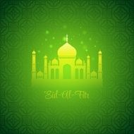 Eid Al Fitr Mubarak Vector background N7