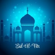 Eid Al Fitr Mubarak Vector background N8