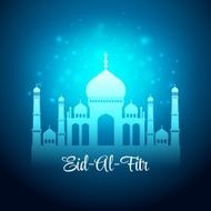 Eid Al Fitr Mubarak Vector background N9