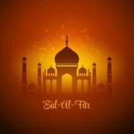 Eid Al Fitr Mubarak Vector background N10