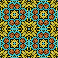 pattern of colorful abstract mandala shapes 7 N2