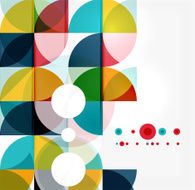 Semicircle triangle pattern N273