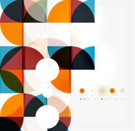 Semicircle triangle pattern N276