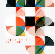 Semicircle triangle pattern N280