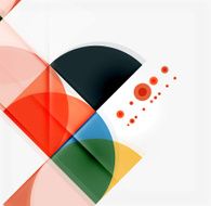 Semicircle triangle pattern N281