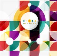 Semicircle triangle pattern N283