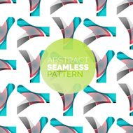 Vector colorful seamless geometric pattern Modern stylish abstract texture N21