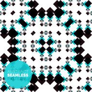 Vector colorful seamless geometric pattern Modern stylish abstract texture N22