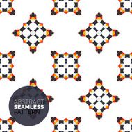 Vector colorful seamless geometric pattern Modern stylish abstract texture N24