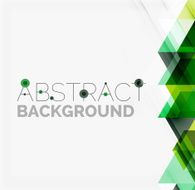 Abstract geometric background Modern overlapping triangles N318