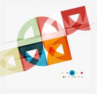 Semicircle triangle pattern N287
