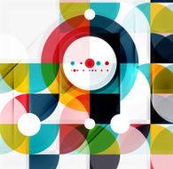 Semicircle triangle pattern N288