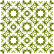 Seamless vector geometric abstract pattern Creative round shapes made of N72