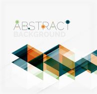 Abstract geometric background Modern overlapping triangles N320