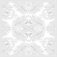 unique coloring book square page for adults N4