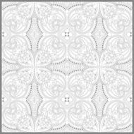 unique coloring book square page for adults - floral authentic N8