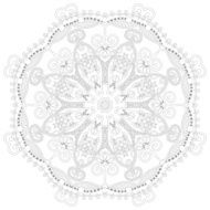 unique coloring book square page for adults N13