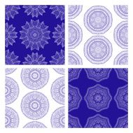 Seamless geometric patterns in oriental style N2
