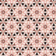 Lace floral ethnic ornament seamless pattern N4