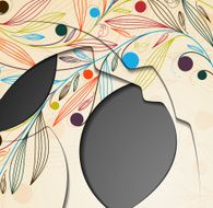 multi layered abstract background N8