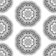 Seamless geometric pattern in oriental style N3