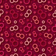 Seamless pattern with the date of March 8