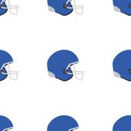 Universal vector american football seamless patterns tiling N4
