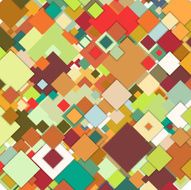 Abstract colored background square design vector illustration