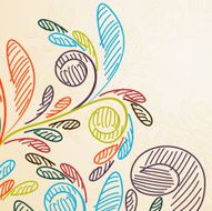 Floral abstract background N208