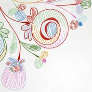 Floral background N766