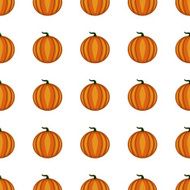 seamless pattern with pumpkin