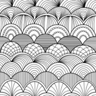 Abstract pattern with waves