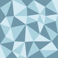 Blue tone low polygon pattern