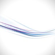 abstract elegant blue wave background vector illustration