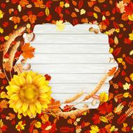 Colorful leaves background EPS 10 N17