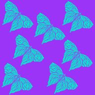 Pattern of butterflies N3