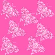 Pattern of butterflies N5