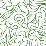 Abstract green and white colors composition N2
