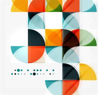 Semicircle triangle pattern N294