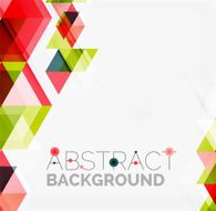 Abstract geometric background Modern overlapping triangles N328