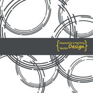 Abstract vector background with circles N3
